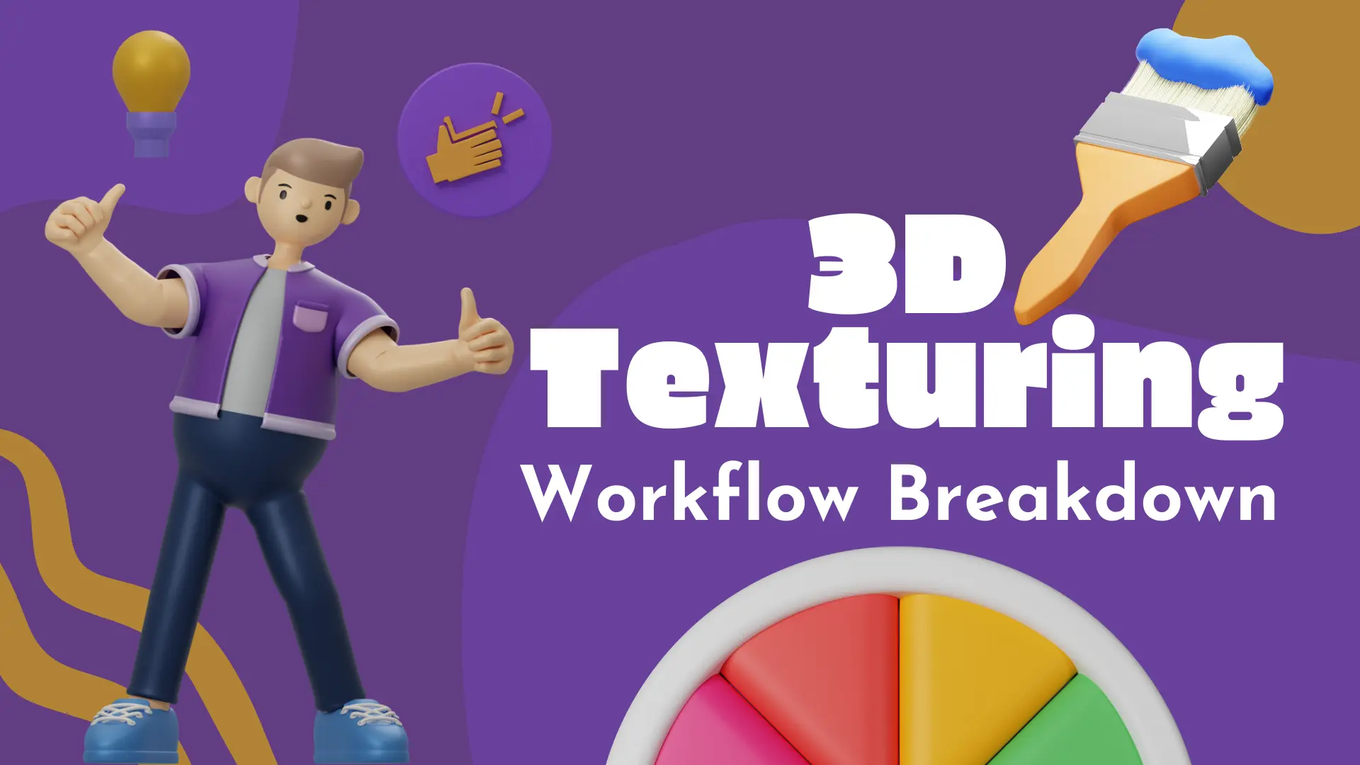 3d texturing workflow breakdown