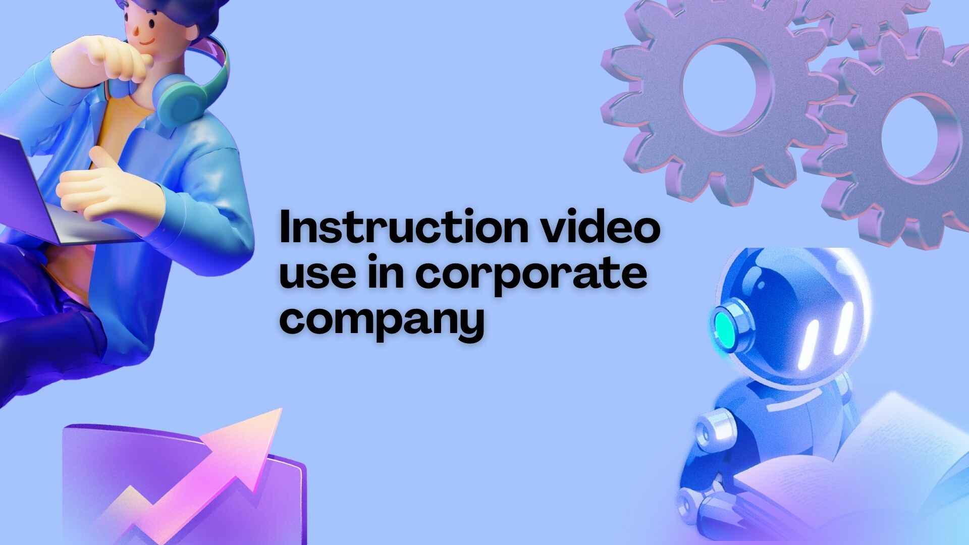 Training video use in corporate company