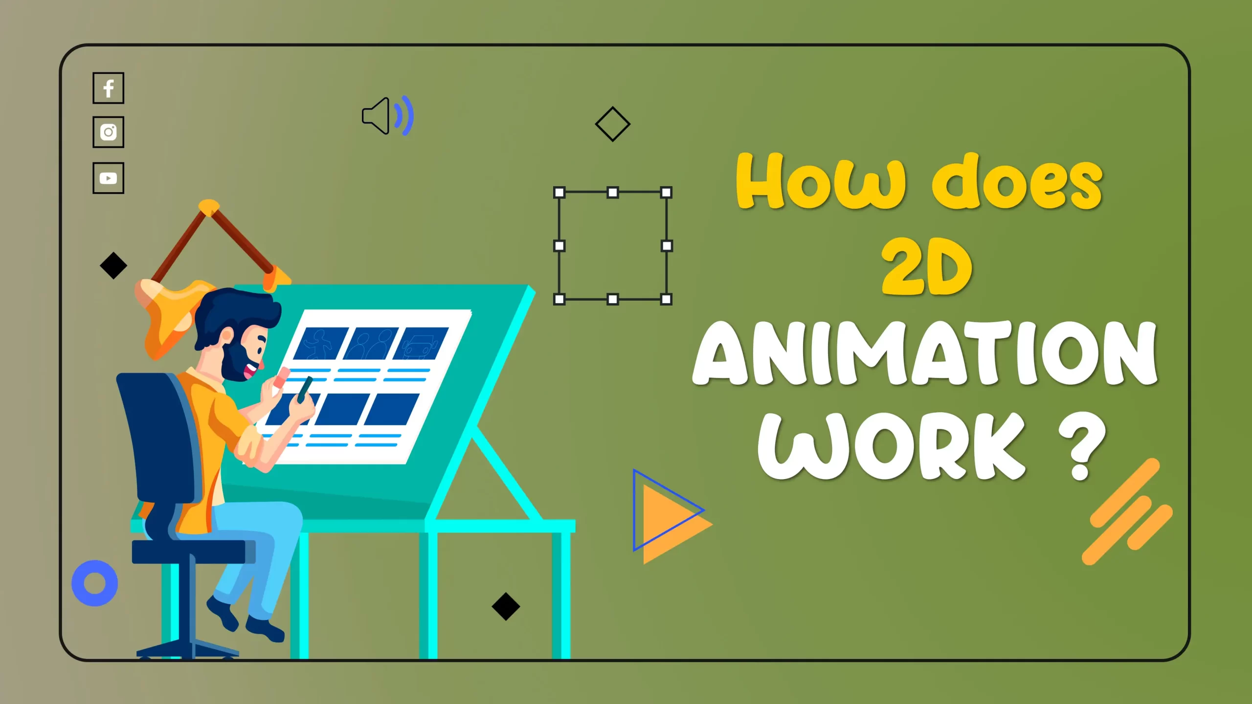 how does 2d animation work