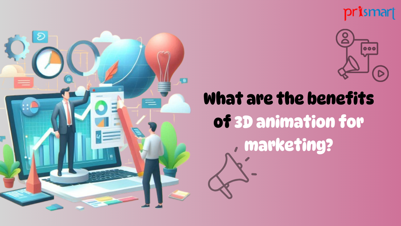 What are the benefits of 3D animation for marketing?