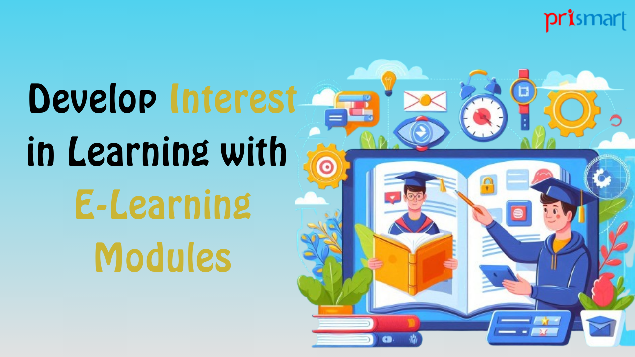 interest in learning with e-learner modules