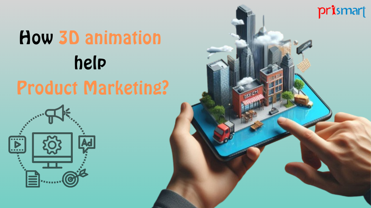 How is 3D animation helpful in Product Marketing?