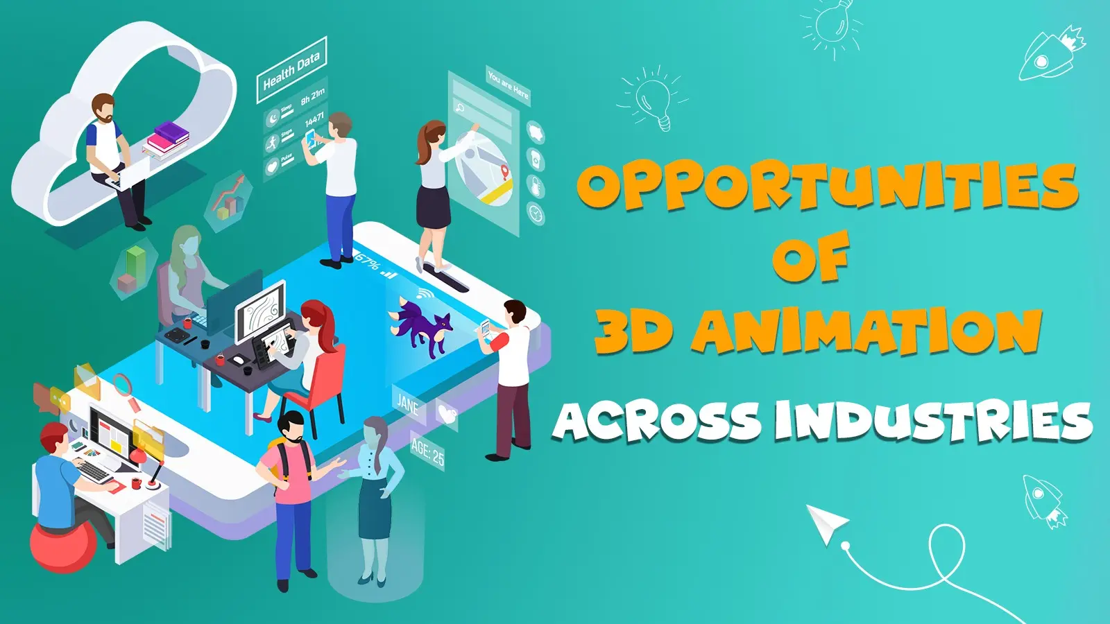 Opportunities of 3d animation across industries